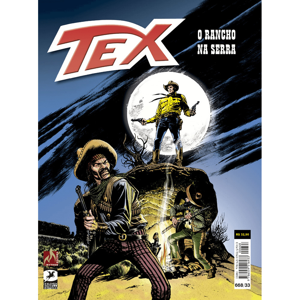 Livro - Tex 668 - Mythos Editora ISBN 9786559516933