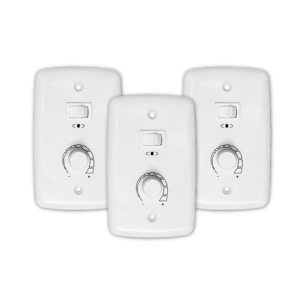 KIT 3 TRIO CONTROLE BIVOLT ROTATIVO P/VENTILADOR COMERCIAL
