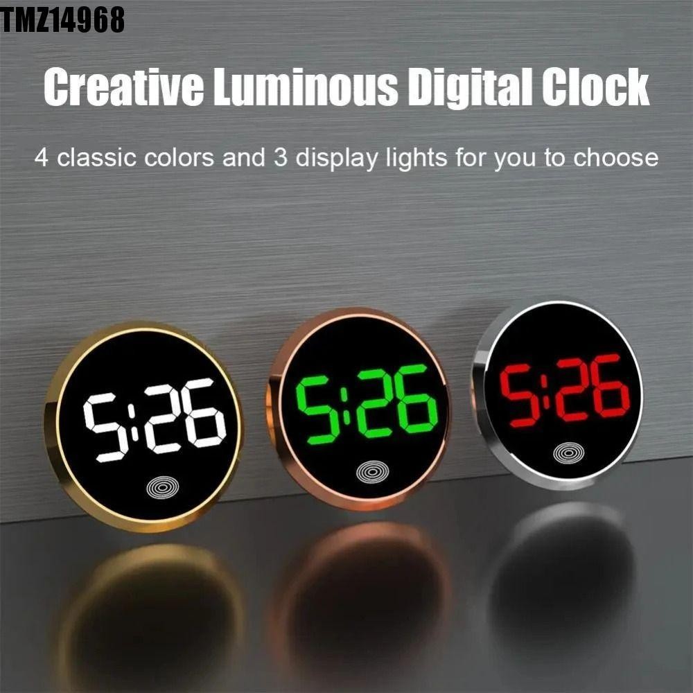 Relógio Digital TMZ14968 , De Painel De Carro Com Display De Tempo LED Ativado Por Toque Eletrônico Inovador em Oferta na Shopee