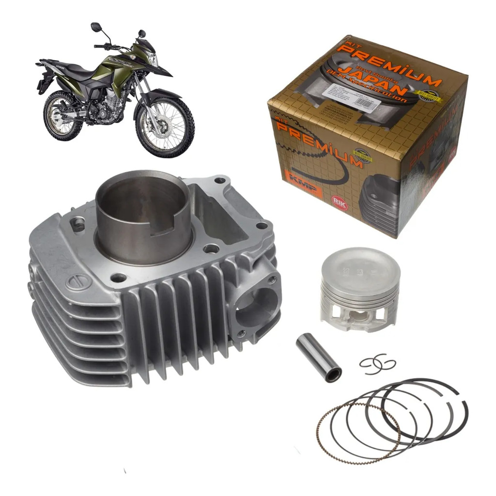 Kit Cilindro XRE 190 2016 2017 2018 2019 2020 2021 Premium em Oferta na Shopee