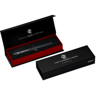 Caneta Executiva Flamengo Social na caixa Mengão Oficial em Oferta na Shopee