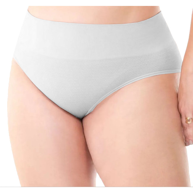 Calcinha Feminina Plus Size Cós Largo - Biquini Confortável Poliamida Para o dia a Dia 201