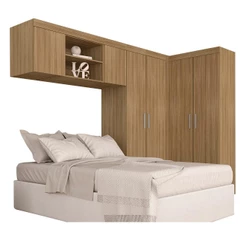 Guarda Roupa Casal Modulado Luana Boreal - Móveis Arapongas