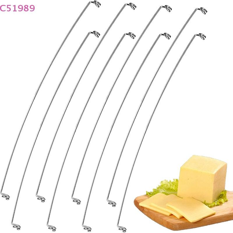 10PCS Fios de reposição para cortador de queijo de aço inoxidável de 5,5 polegadas