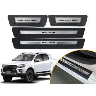 Jogo De Soleira Adesiva Porta Modelo Drop Chevrolet S10 High Country 2015 2016 2017 2018 2019 2020 2021 2022 2023