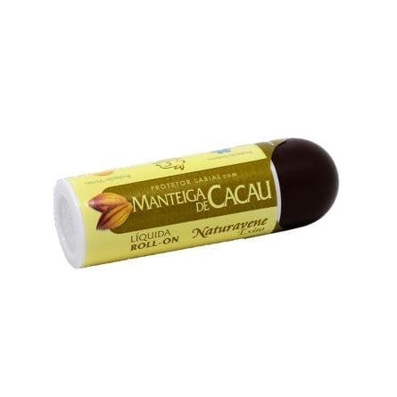Manteiga de Cacau Naturavene Roll-On Hidratação e Proteção Labial em Oferta na Shopee
