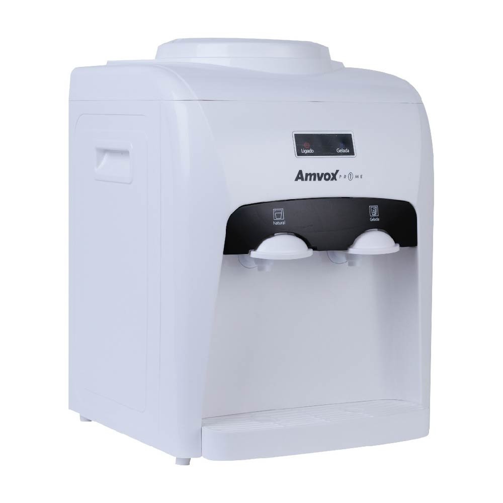 Bebedouro de mesa refrigerado eletrônico branco - ABB 240 - Amvox (110V/220V) - Home Appliances