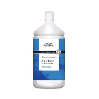 Óleo De Massagem Neutro 1L D'água Natural em Oferta na Shopee