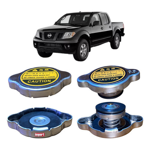 Kit Tampa Do Reservatório + Tampa Do Radiador Frontier 2.5 em Oferta na Shopee