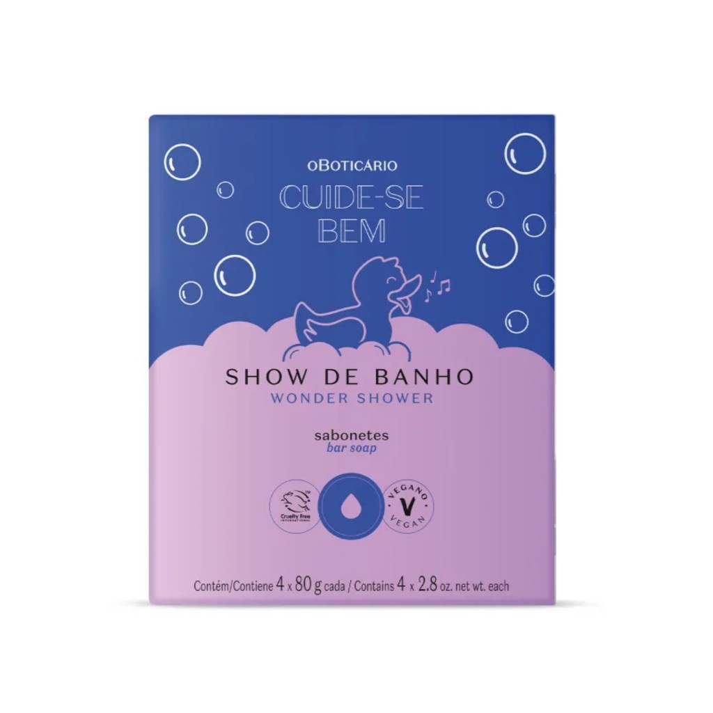 Sabonete em Barra  Show de Banho 4x80g