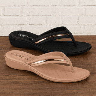 Chinelo Confort Beira Rio Ortopédico Sandália Feminina Estiloso Casual Confortável Original 8224.804 em Oferta na Shopee
