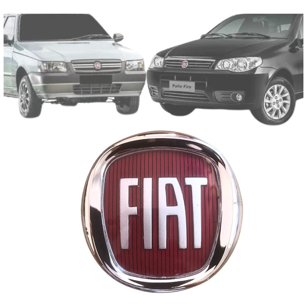 Emblema Da Grade Fiat Palio/uno/siena 2009 2010 11 Em Diante