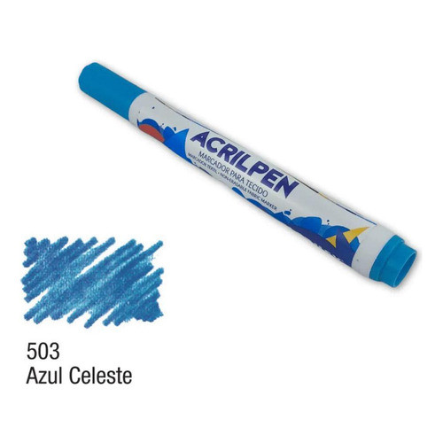 Caneta Acrilpen Azul Celeste: Onde Comprar | BuscaProdutos