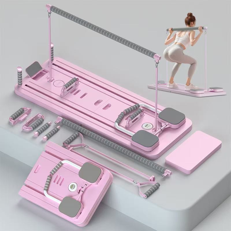 Prancha Para Pilates e Abdominal Multifuncional 9 em 1 | Treino Completo, Dobrável, Portátil em Oferta na Shopee