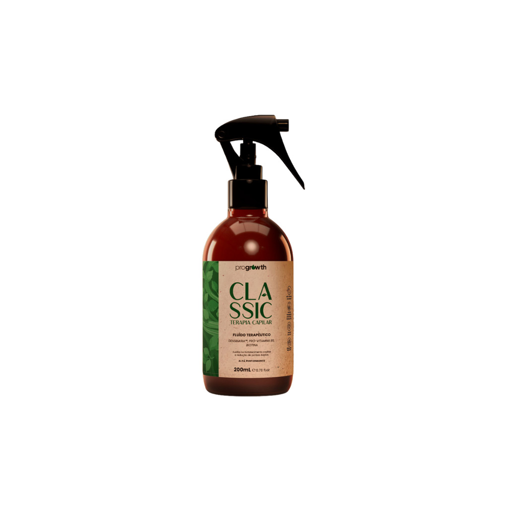 FLUIDO TERAPÊULTICO CLASSIC TERAPIA CAPILAR 200ML - PRO GROWTH