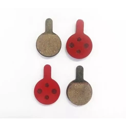 2 Pares Pastilha Freio A Disco Gts / Paco / Outros Redonda