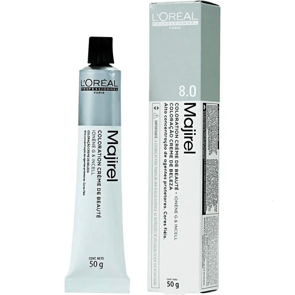 Tintura Creme Majirel Louro Claro 8 - Beauty