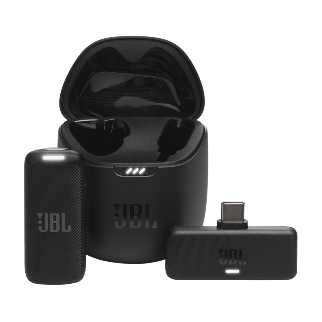 Microfone JBL Quantum Stream Wireless Conexão USB-C Preto LACRADO COM NFe GARANTIA ENVIO RAPIDO