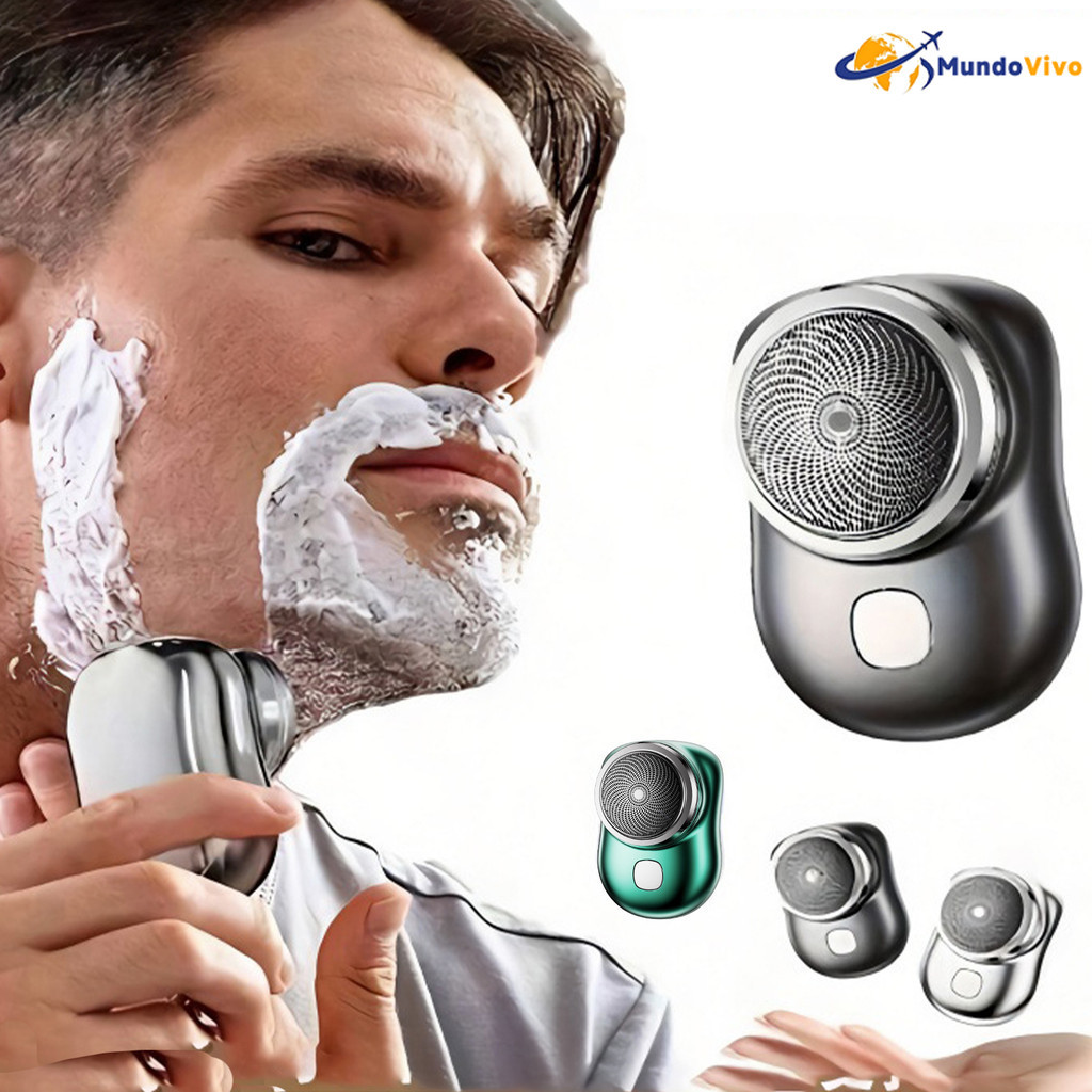 Viagem Essencial!Mini Barbeador Elétrico Tipo C Recarregável À Prova D'água Portátil por Tempo Limitado — R$ 16,88 em Shopee, 58% OFF