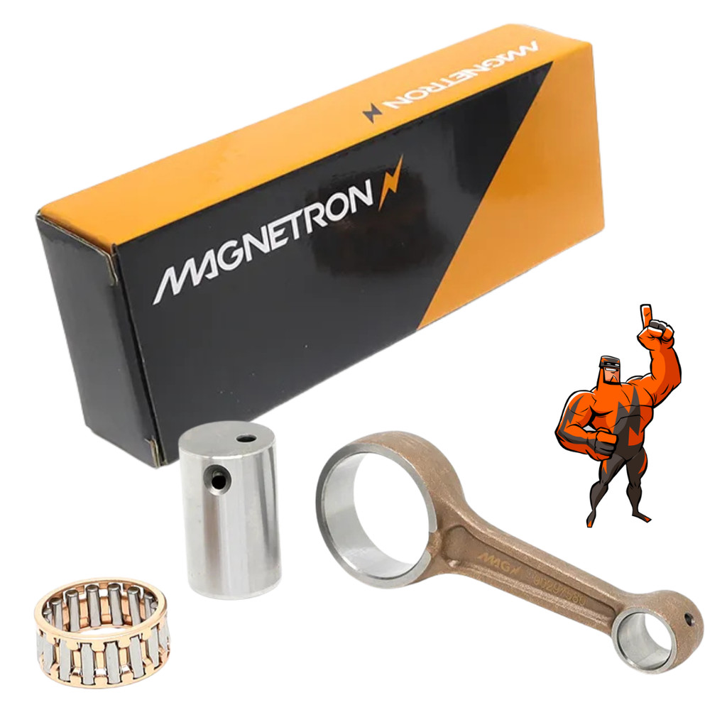Biela Completa Forjada Yamaha TT-R 125 2008 a 2015 Original Magnetron - Pino 14mm em Oferta na Shopee