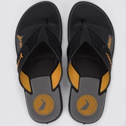 Chinelo Rider Start III Masculino - Preto e Amarelo