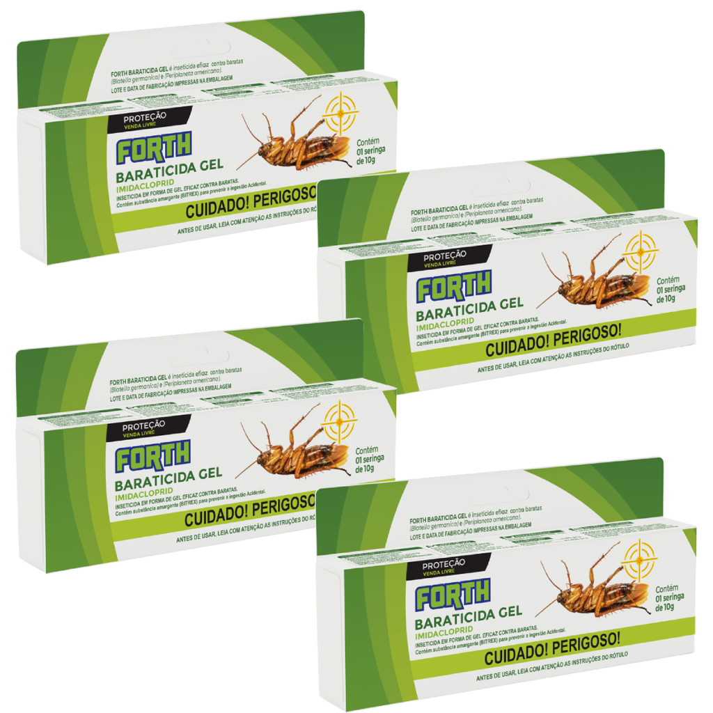 Kit 4 Forth em Gel Baratas - 10 g em Oferta na Shopee