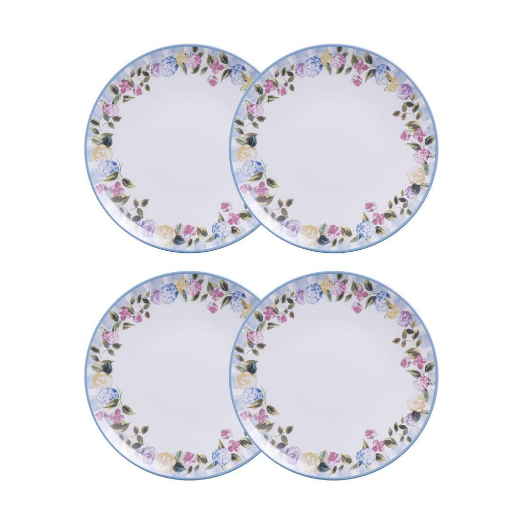 Conjunto 4 Pratos Rasos 25 cm Porcelana Aura Tramontina em Oferta na Shopee