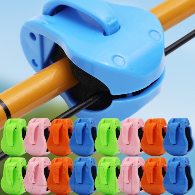 Clipe Fixador De Suporte De Vara De Pesca De 4 Unidades-Montado Na Parede-Organizador De Equipamento-Leve , Portátil-De em Oferta na Shopee