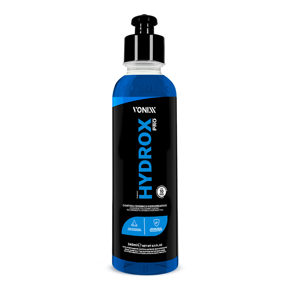 Coating Cerâmico Hidrorreativo Hydrox Pro 240ml Vonixx em Oferta na Shopee