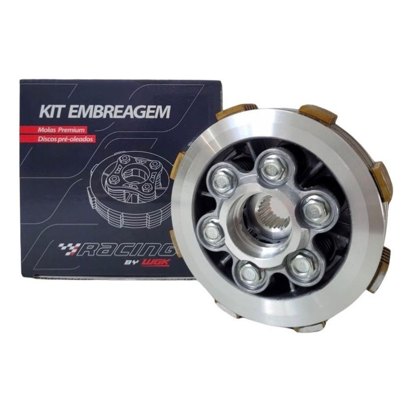 Kit Embreagem Competição 6 Molas Cg Titan Fan150 160 Wgk — imagem 2 de 2