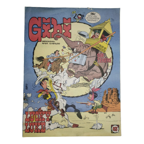 Gibi Semanal N°21 - Editora Rge
