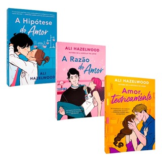 A Hipótese do Amor + A Razão do Amor + Amor, Teoricamente - 3 Livros em Oferta na Shopee
