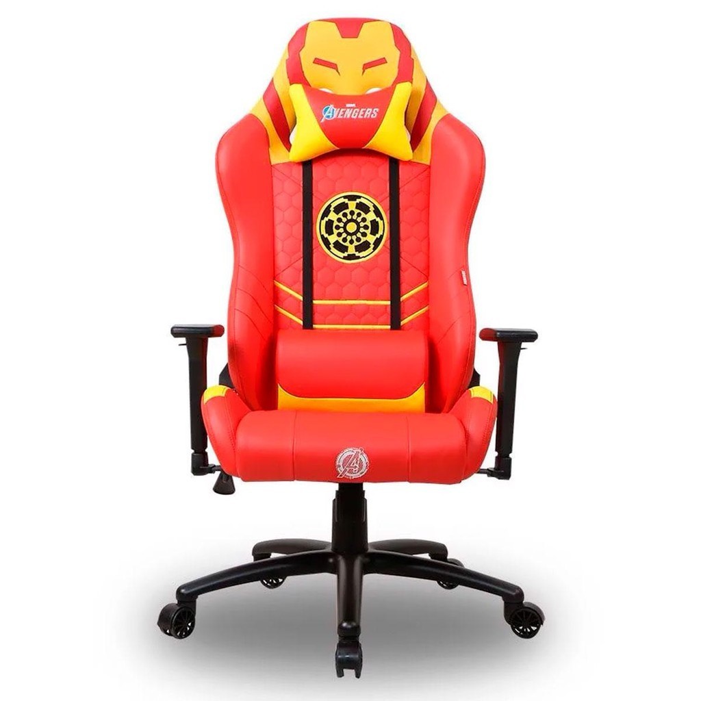 Cadeira Gamer Dazz Marvel Homem de Ferro - Encosto Reclinável 180° - Construção 