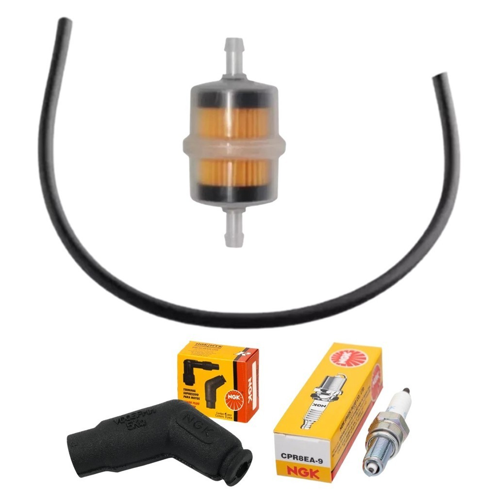 Vela, Cachimbo, Filtro Combustivel, Cabo Titan 150 04 Á 08