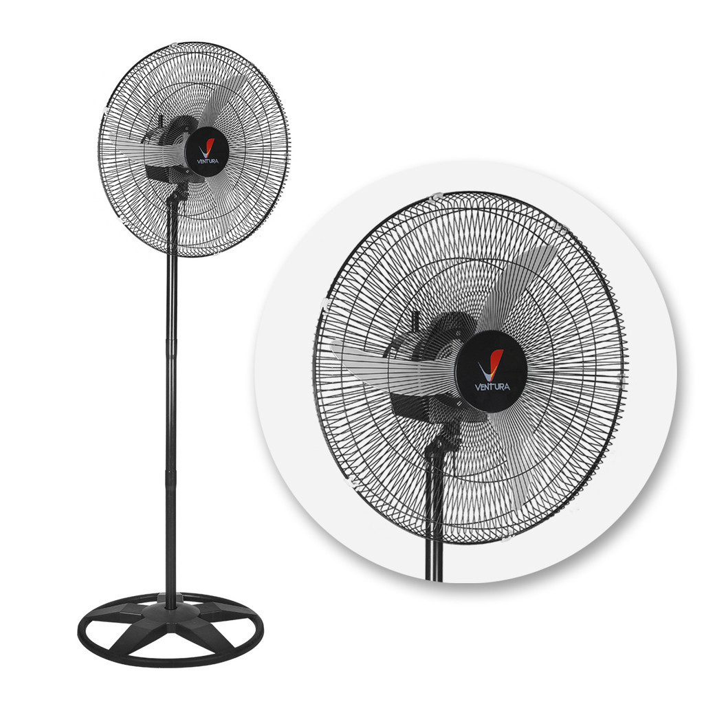 Ventilador de Coluna Bivolt 60cm Ventura Oscilante em Oferta na Shopee