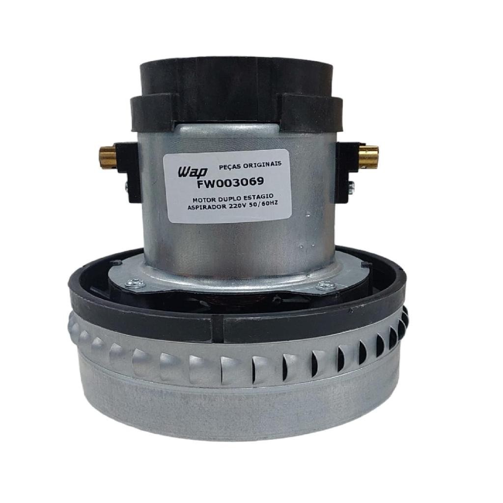 Motor Duplo Estagio 220v Para Aspirador Wap Turbo 2002 70L
