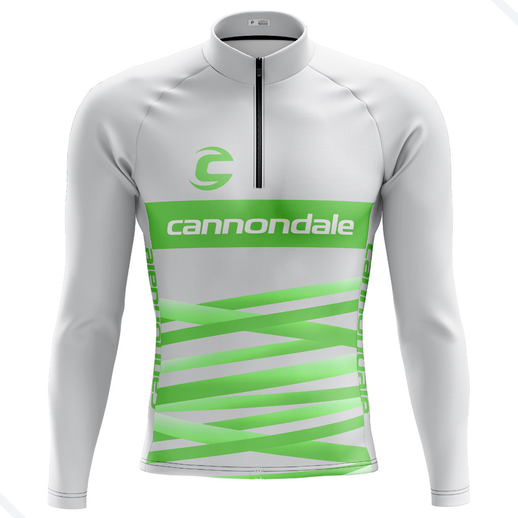 CAMISA CICLISMO MASCULINA MANGA LONGA CANNONDALE CAMISETA CICLISTA UV 50+