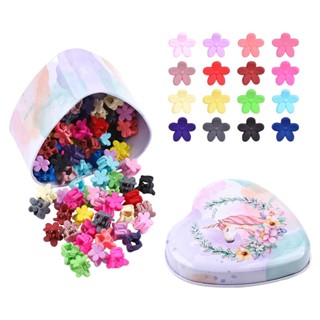 Matte Mini Kawaii Hair Clip Girls Children Daily Star Hair Accessories Como muitas cores d...