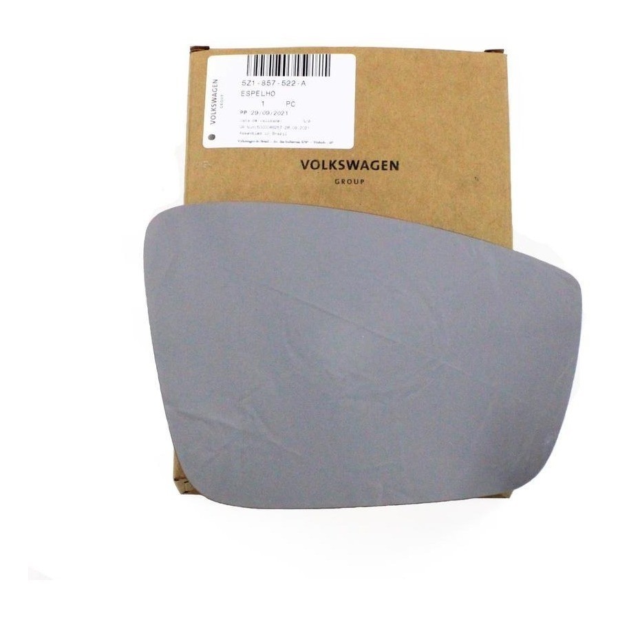 Vidro Lente Retrovisor L/d Voy Gol Polo Sav Up Original Vw