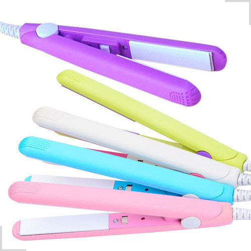 Mini Chapinha de Cabelo Portátil Bivolt Prancha de Bolsa