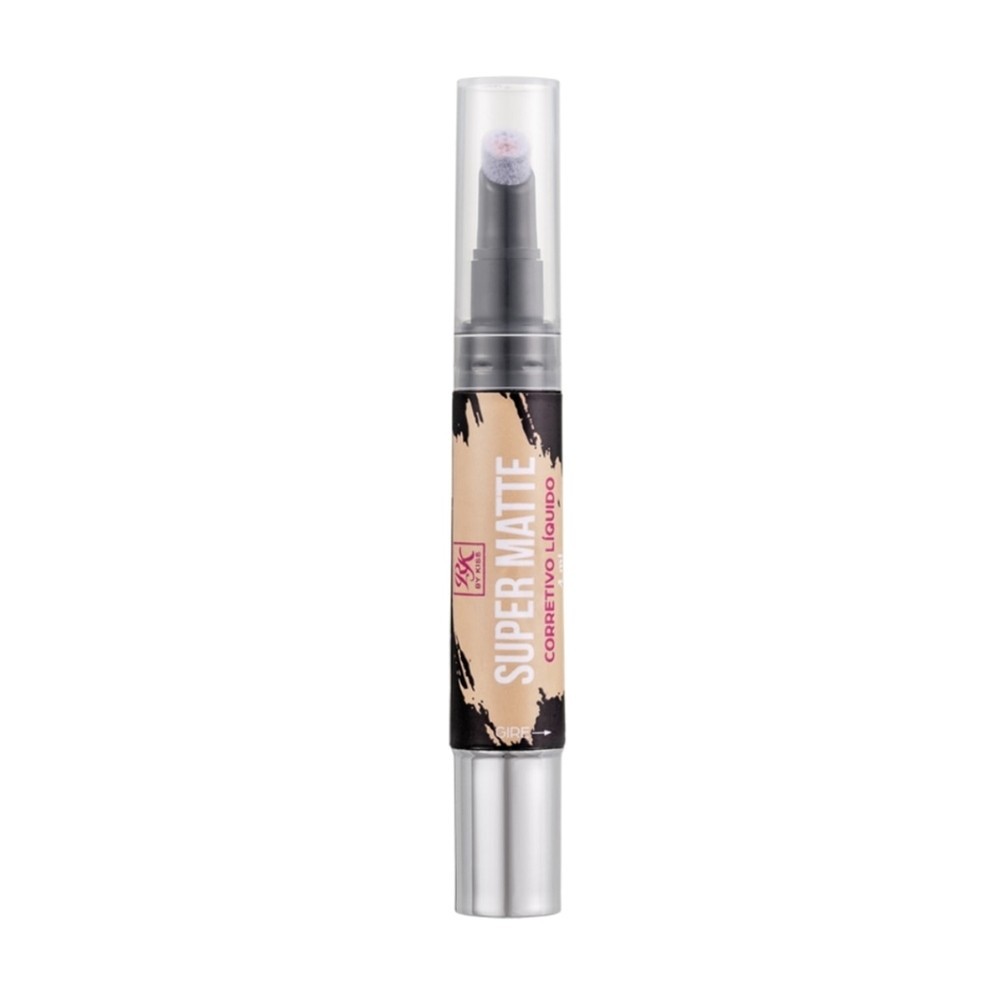 Corretivo Liquido Super Matte RK by Kiss Bege Claro 4ml - Beauty
