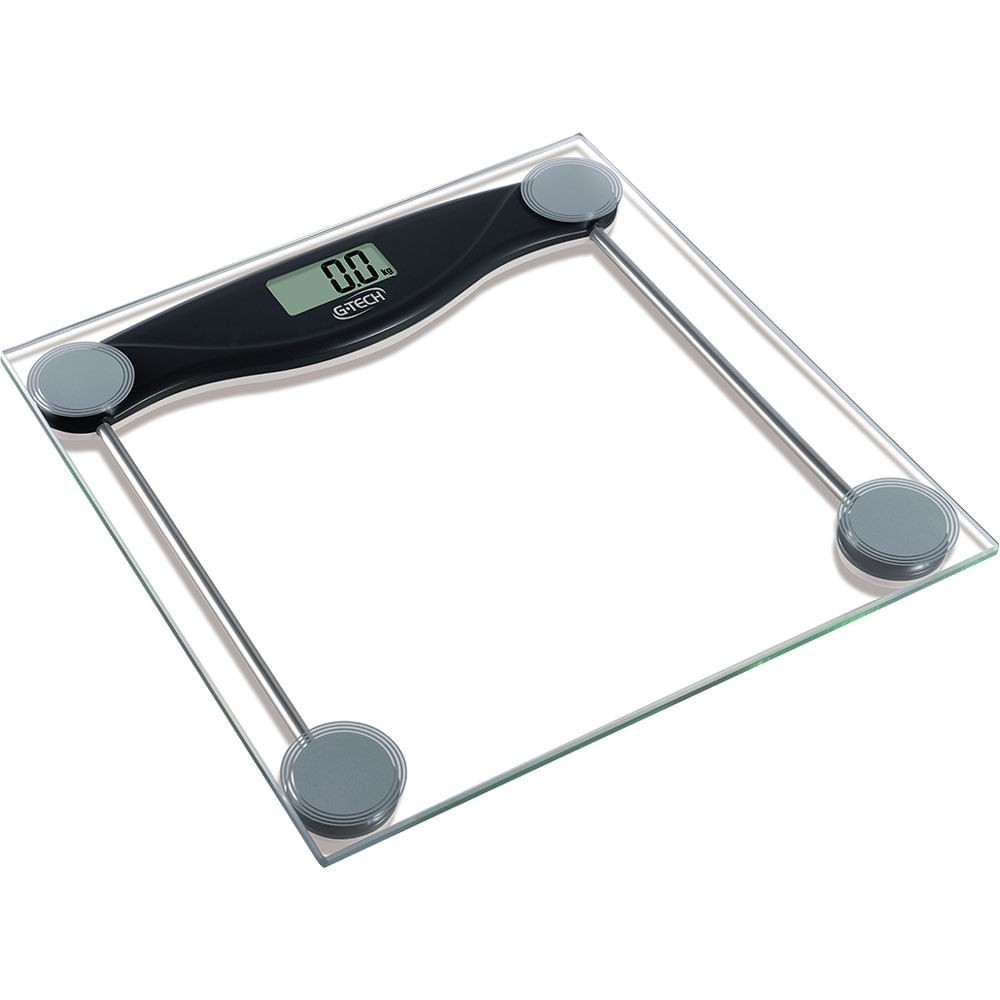 Balança Digital de Vidro G-Tech Glass10 com Capacidade de 150kg - Health