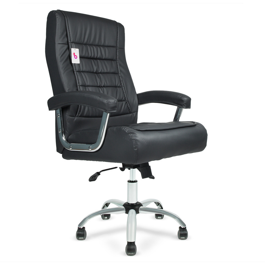 Cadeira de Escritório Presidente Big com Molas Ensacadas Original Best Chair em Couro Sintético
