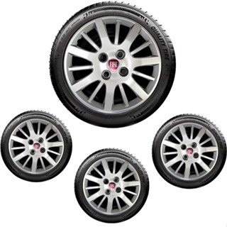 Jogo 4 calotas Fiat aro 13 Uno Palio Siena em Oferta na Shopee