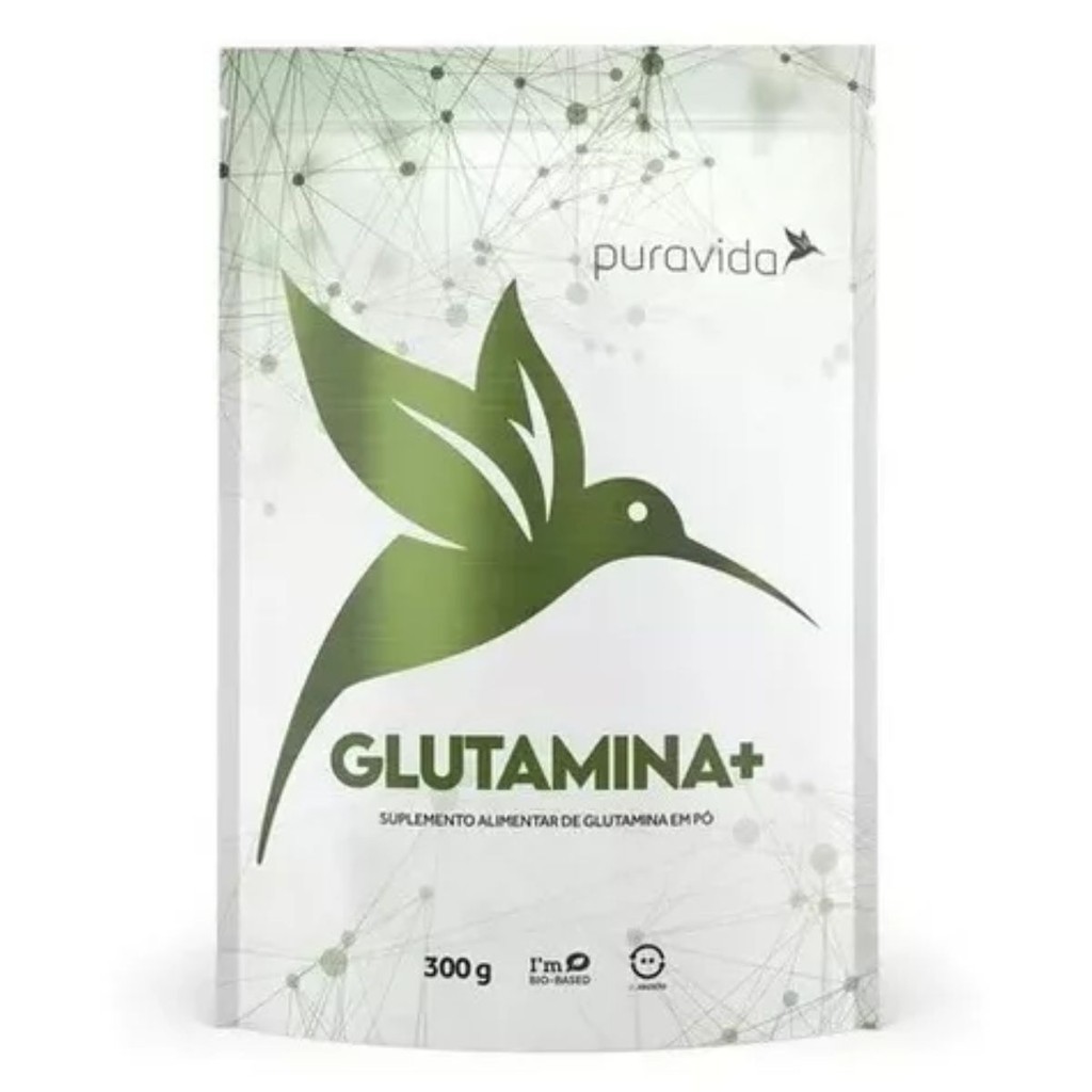 Glutamina Mais 300g Pura Vida em Oferta na Shopee