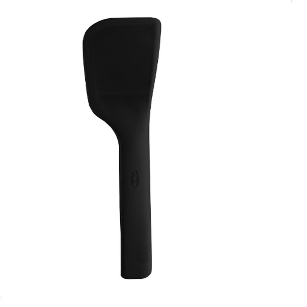 Espátula 2 em 1 Raspadora Seladora Silicone Preto Chef'n