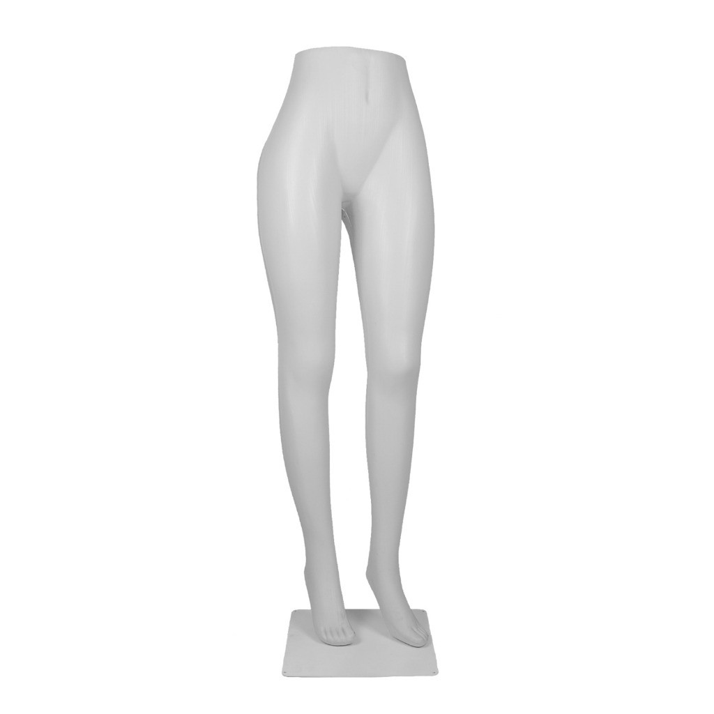 Expositor de Calça Feminina Pose Manequim Branco com Base