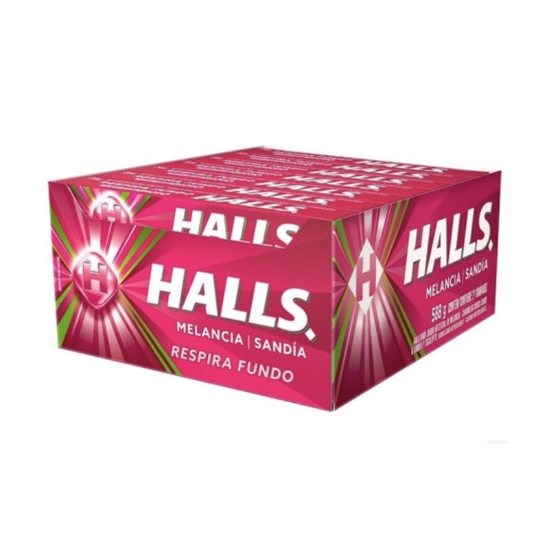 Drops Halls Melancia C/ 21unid 588g