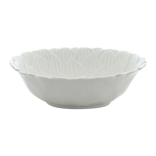 Saladeira Wolff Daisy de Porcelana Branco 25cm x 22cm x 8cm em Oferta na Shopee