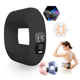 Massageador Muscular Anel Elétrico Profissional 5 Velocidades Perda de Caloria Massagem Abdominal em Oferta na Shopee
